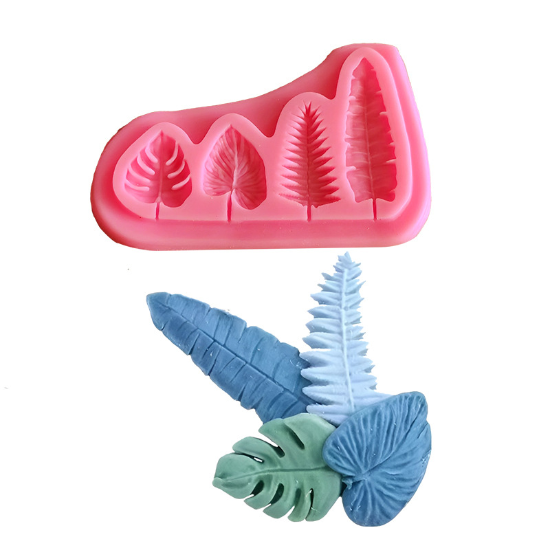 Soap Making Tutorial - Palm Leaves And Turtle Leaf Silicone