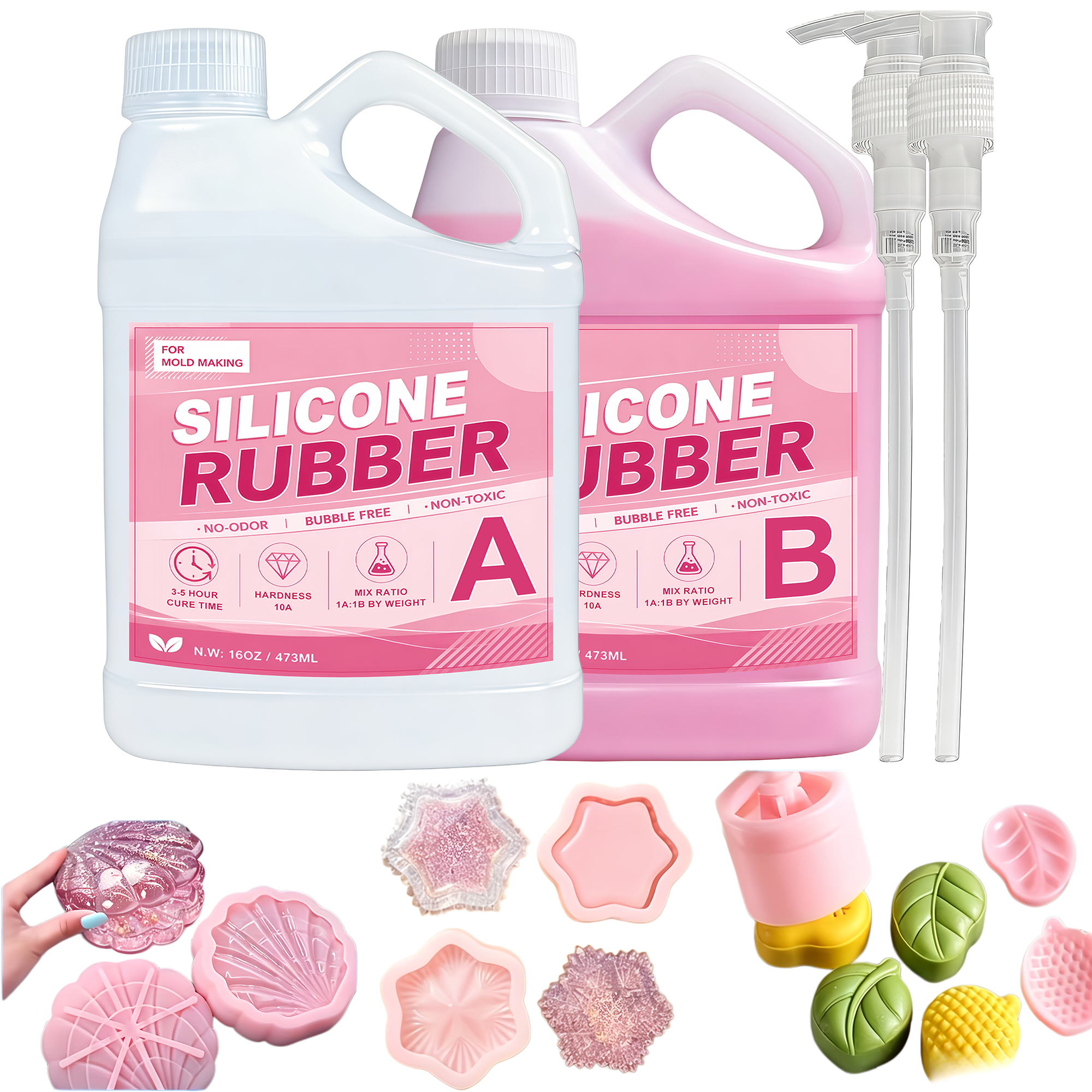 Soap Making Tutorial - Liquid Silicone Rubber-Performance Making Kit, Fast