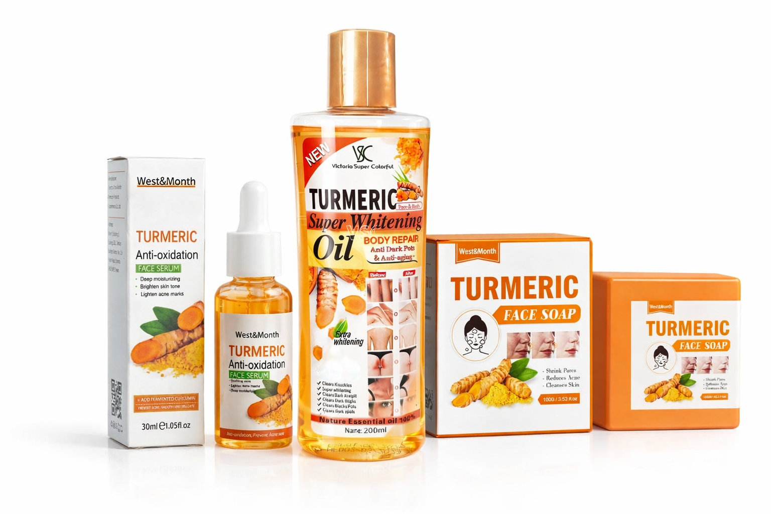 Soap Making Fragrance Oil - Turmeric Face Whitening Serum Turmeric Anti-oxidation