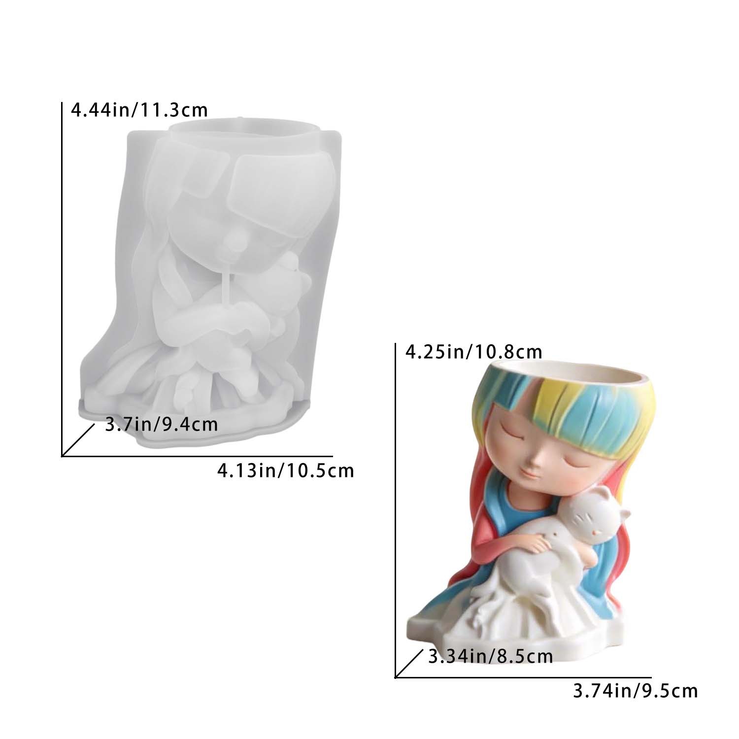 Cute Flower Pot Mold Non Stick - Soap Making Pot のレビューと価格