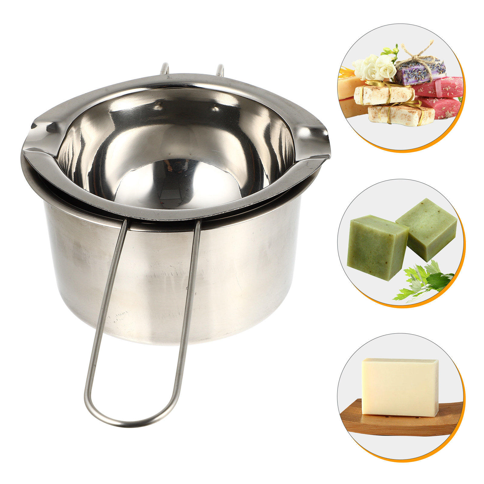 1Set Premium Wax Melting Conta - Soap Making Pot のレビューと価格