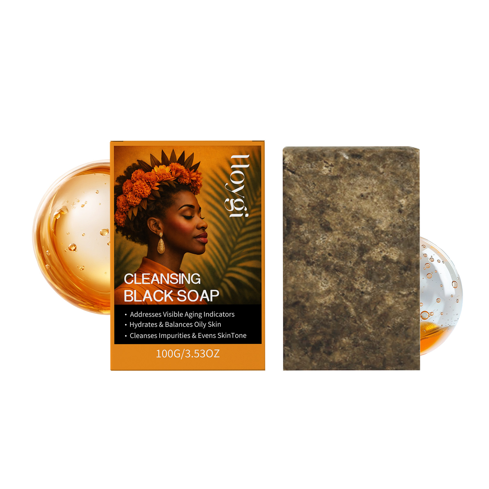 Hoygi Cleansing Black Soap Bar - Soap Making Fragrance Oil のレビューと価格