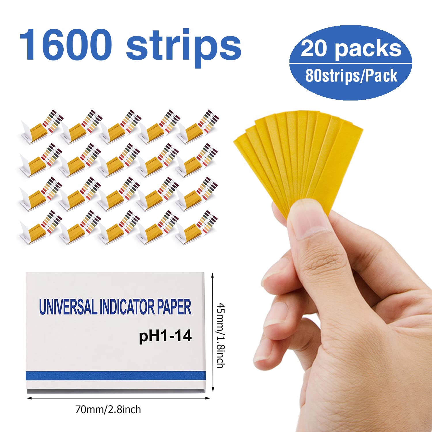 pH Test Strips 1600 Strips Ful - Soap Making Books のレビューと価格