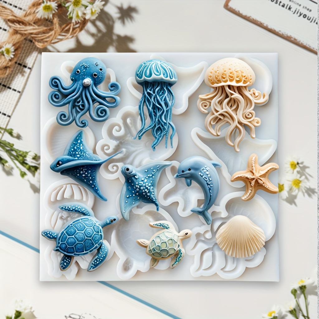 Sea Animal Silicone Mold Octop - Soap Making Lye のレビューと価格