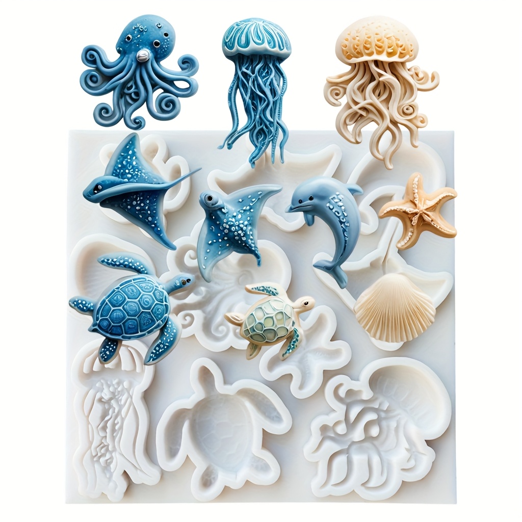 Sea Animal Silicone Mold Octop - Soap Making Lye のレビューと価格