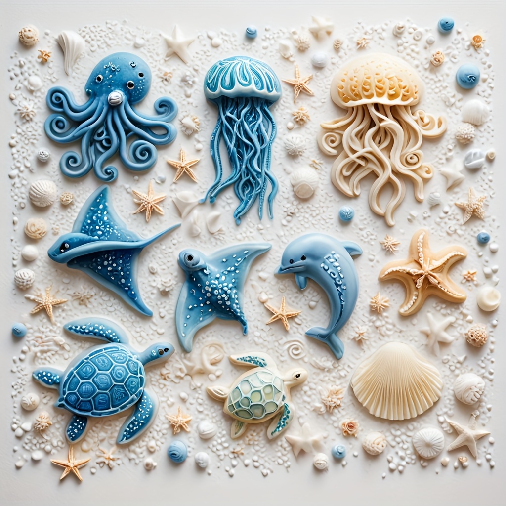 Sea Animal Silicone Mold Octop - Soap Making Lye のレビューと価格