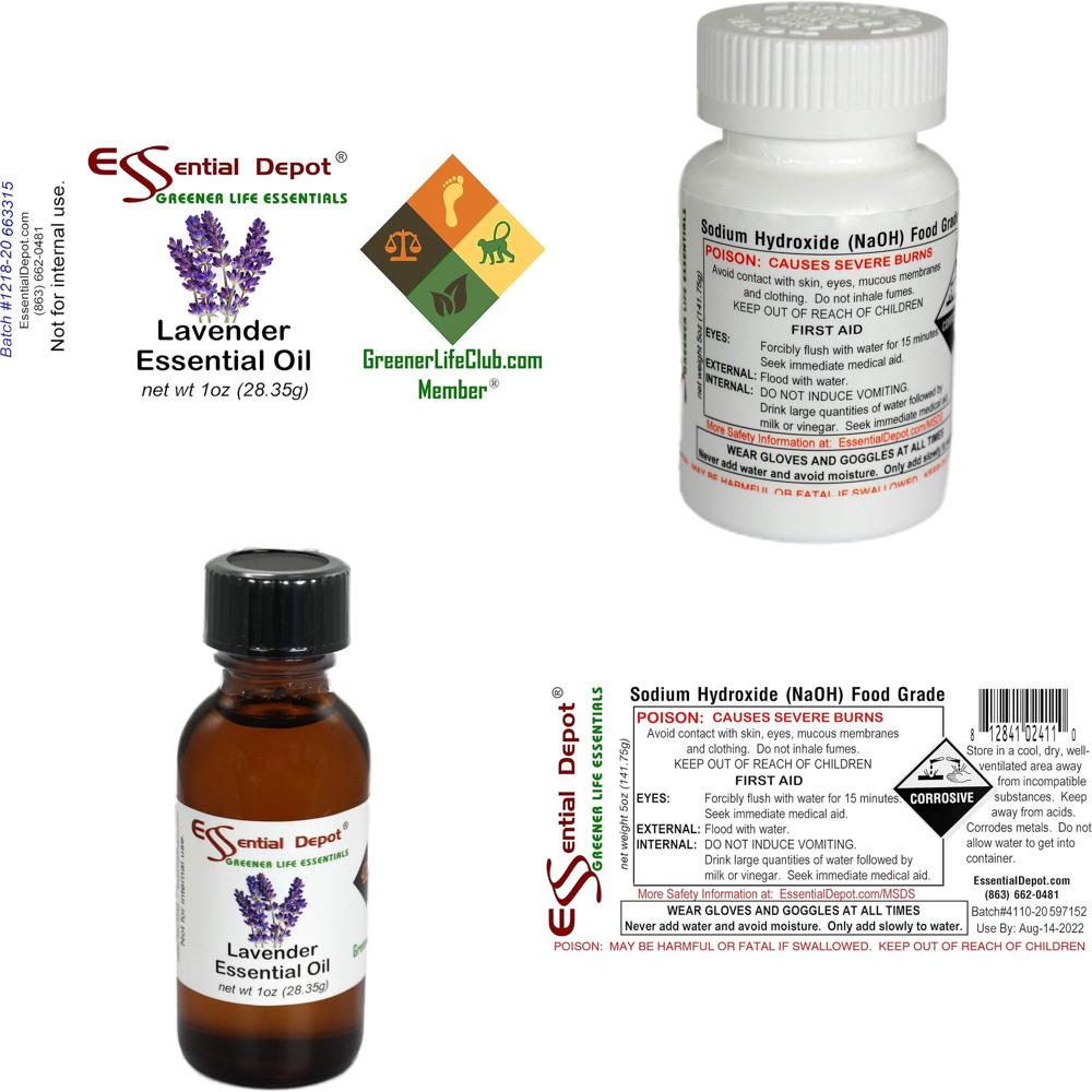 R.E.D. Soap Mg Starter Soap Ki - Soap Making Ingredients Natural のレビューと価格