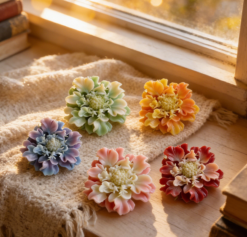Blue Potted Flower Mold White  - Soap Making Pot のレビューと価格