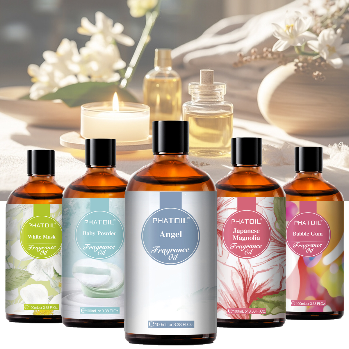PHATOIL 100ml Aroma Fragrance  - Soap Making Fragrance Oil のレビューと価格