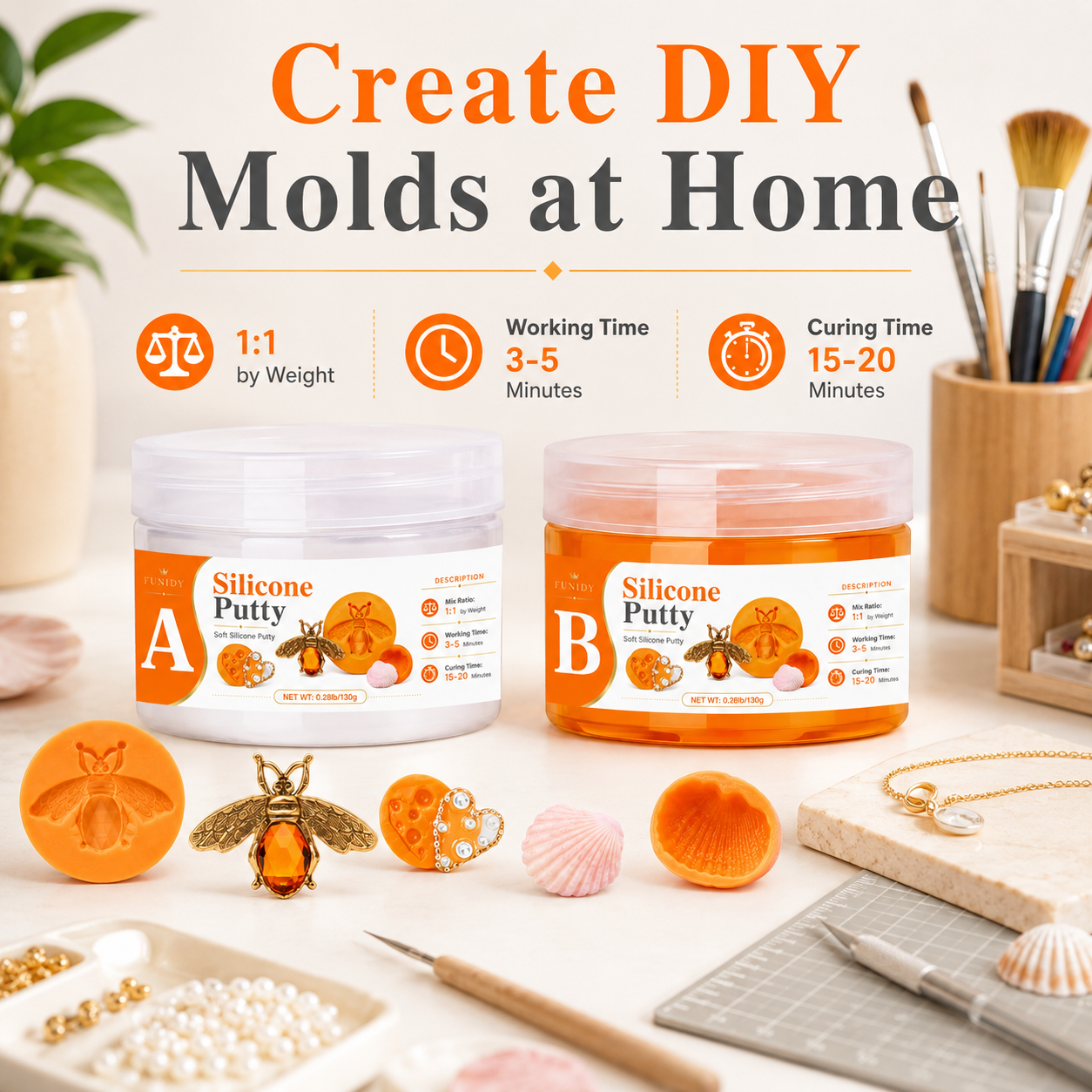 SILICONE PUTTY Making Kit, Fas - Soap Making Lye のレビューと価格