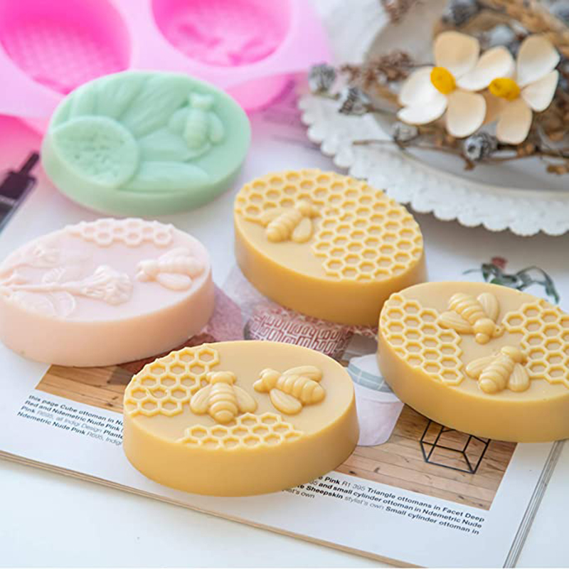 Honeycomb Soap Mold 3D Bumble  - Soap Making Lye のレビューと価格
