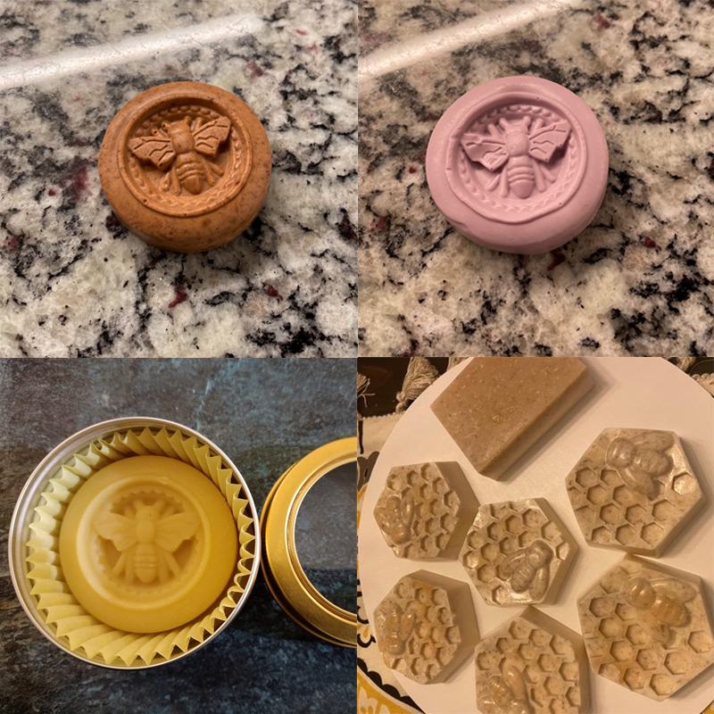Honeycomb Soap Mold 3D Bumble  - Soap Making Lye のレビューと価格