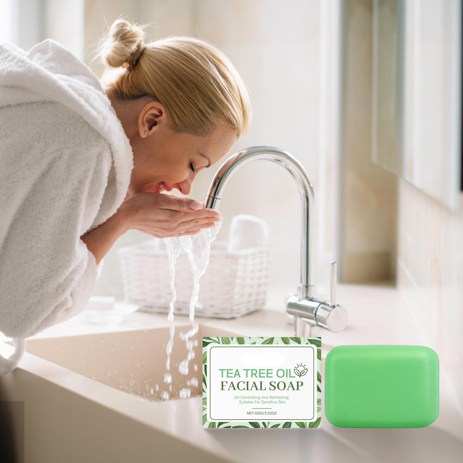 1pc Tea Tree Soap for Face Bod - Soap Making Fragrance Oil のレビューと価格