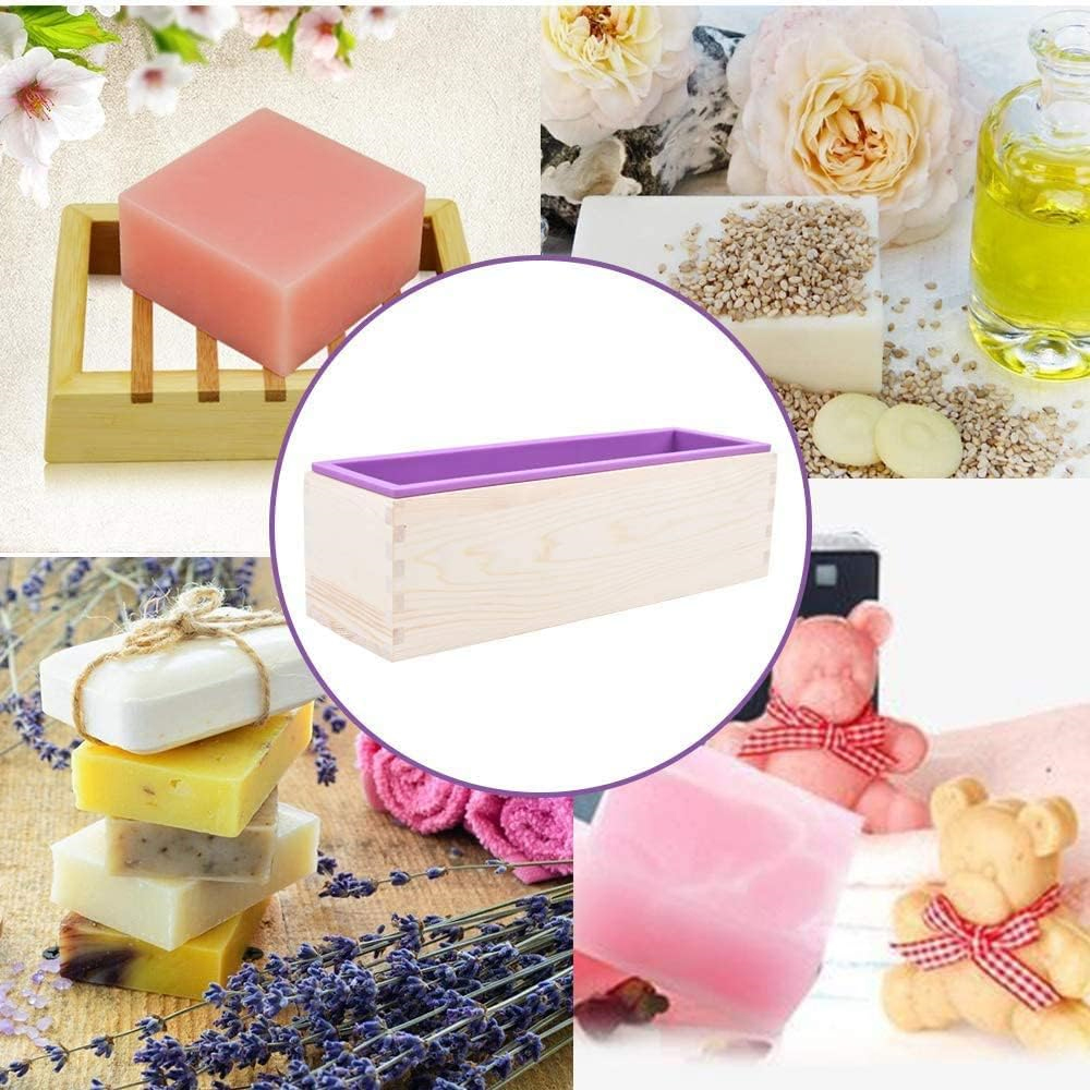 1.2L Wooden Box Soap Mold Maki - Soap Making Books のレビューと価格