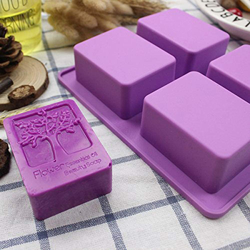 Rectangle Life Tree Silicone S - Soap Making Lye のレビューと価格