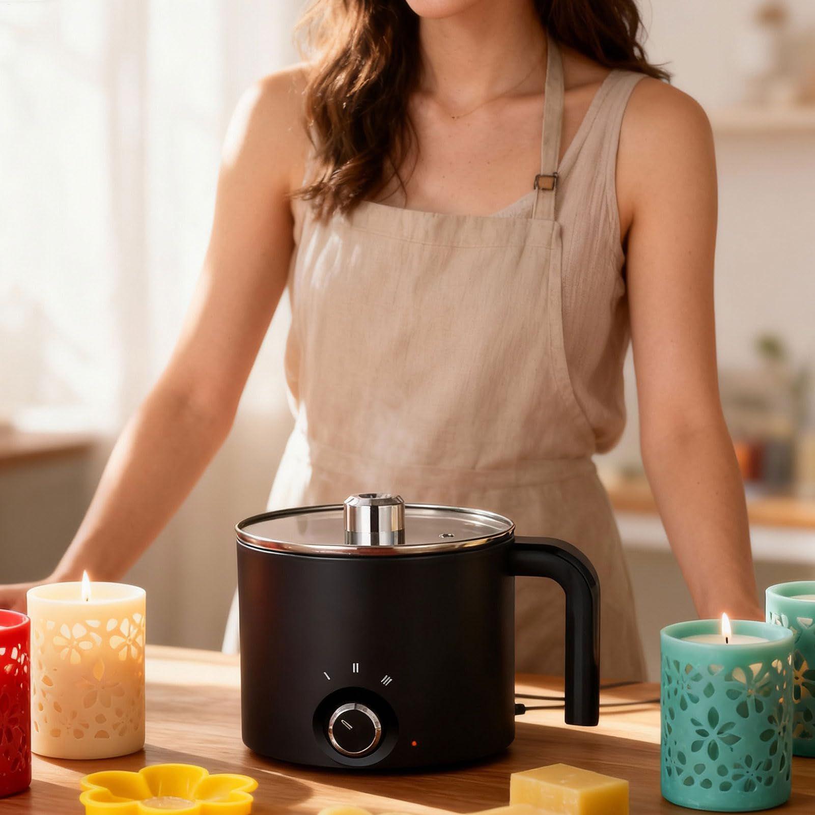 Candle Wax Melter 1.5L Electri - Soap Making Pot のレビューと価格