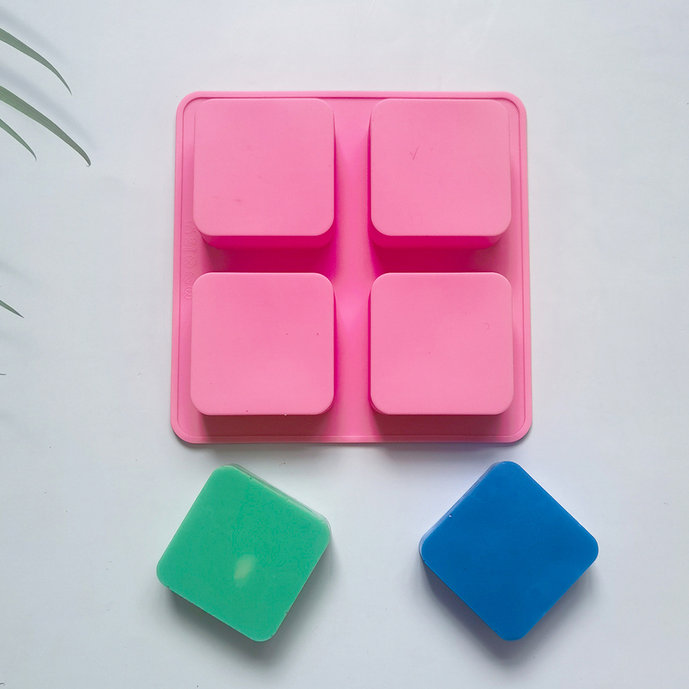 Handmade 4 Holes Square Silico - Soap Making Lye のレビューと価格