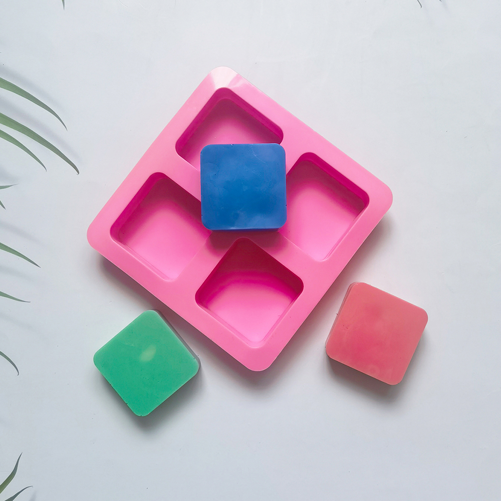 Handmade 4 Holes Square Silico - Soap Making Lye のレビューと価格