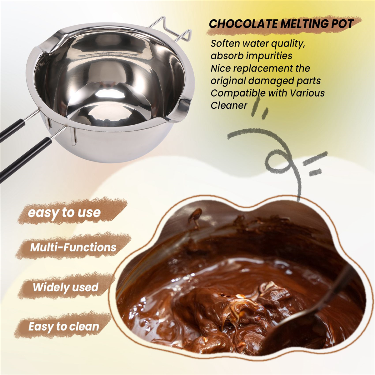 BVBV Double Boiler Pot Set Sta - Soap Making Pot のレビューと価格