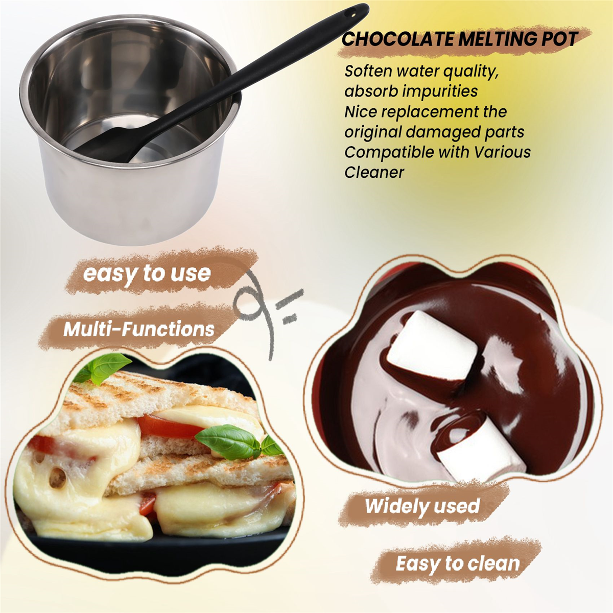 BVBV Double Boiler Pot Set Sta - Soap Making Pot のレビューと価格