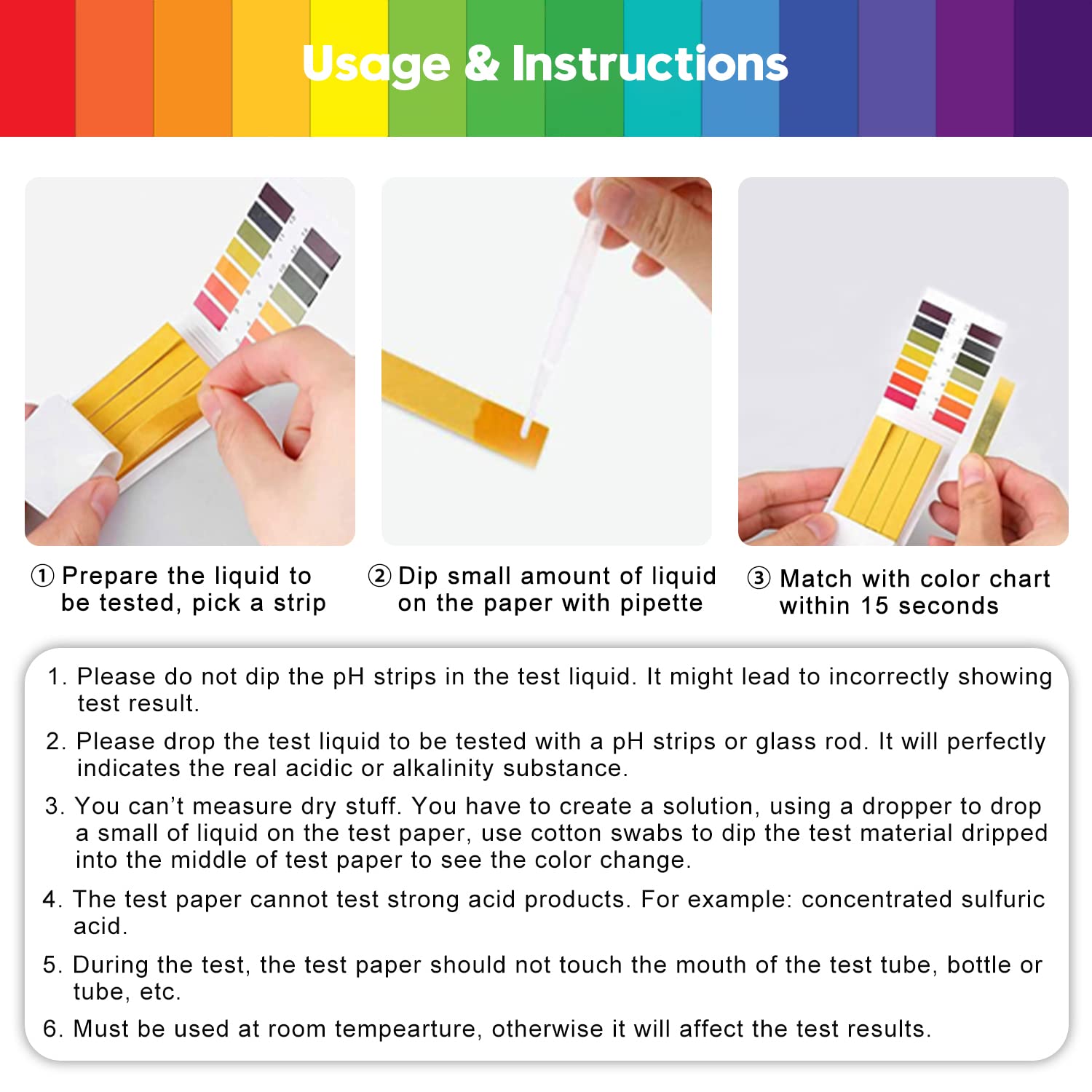 pH Test Strips 1600 Strips Ful - Soap Making Books のレビューと価格