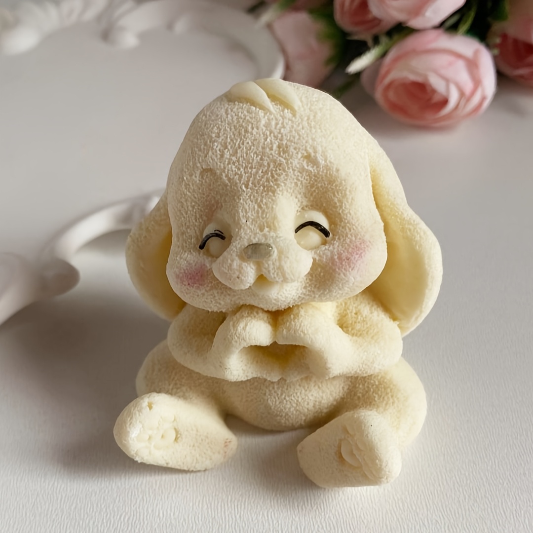 1pc Adorable Rabbit Resin Sili - Soap Making Lye のレビューと価格