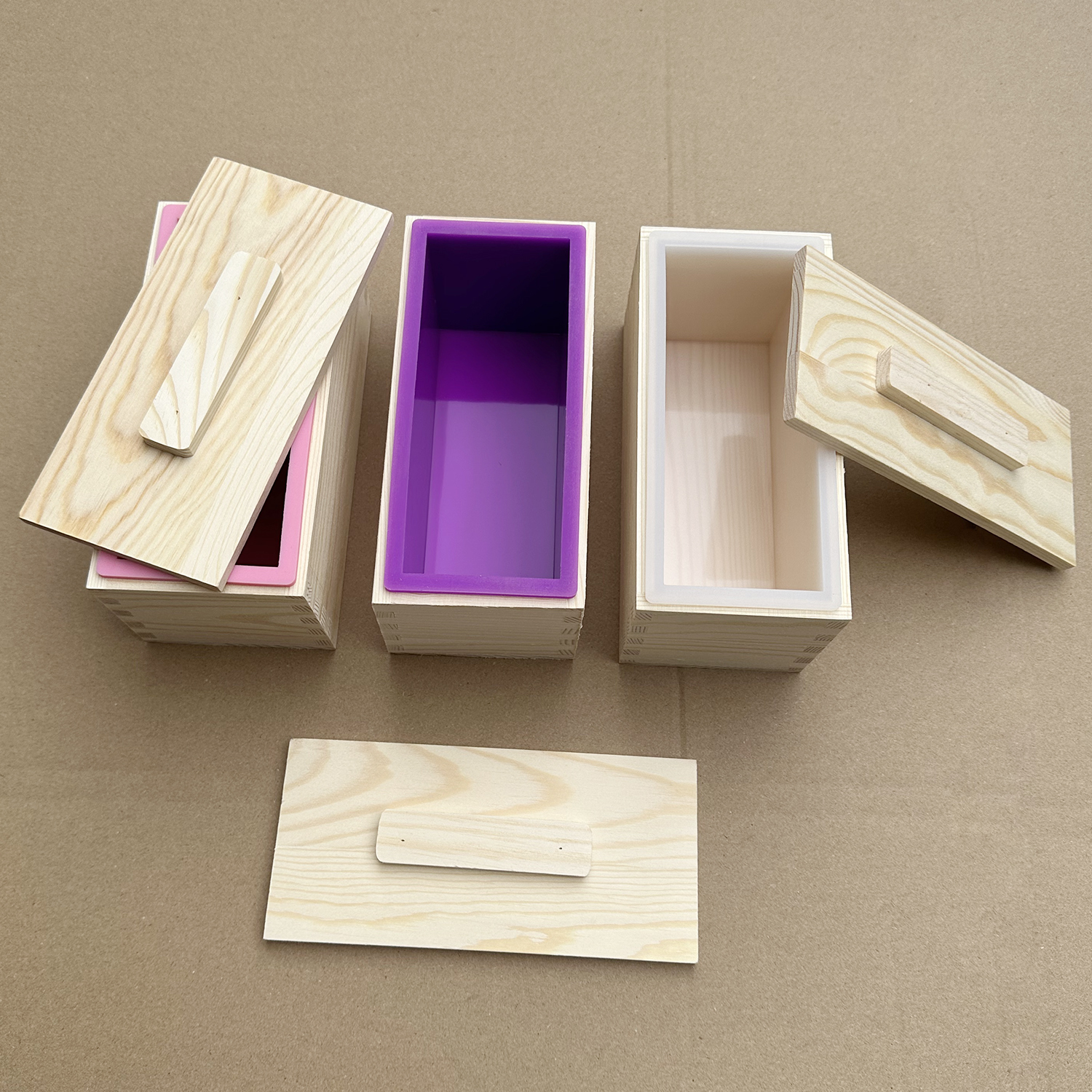 Rectangle Wooden Box Soap Mold - Soap Making Books のレビューと価格