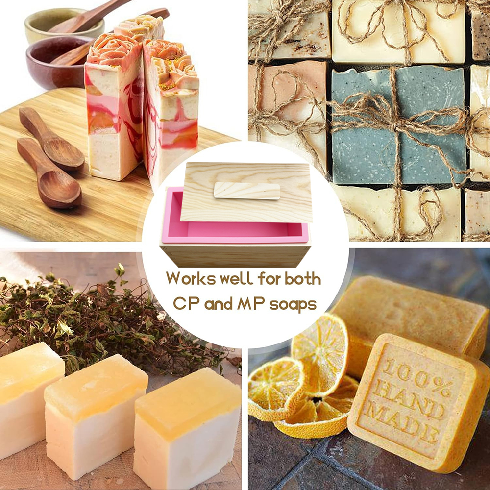 Rectangle Wooden Box Soap Mold - Soap Making Books のレビューと価格
