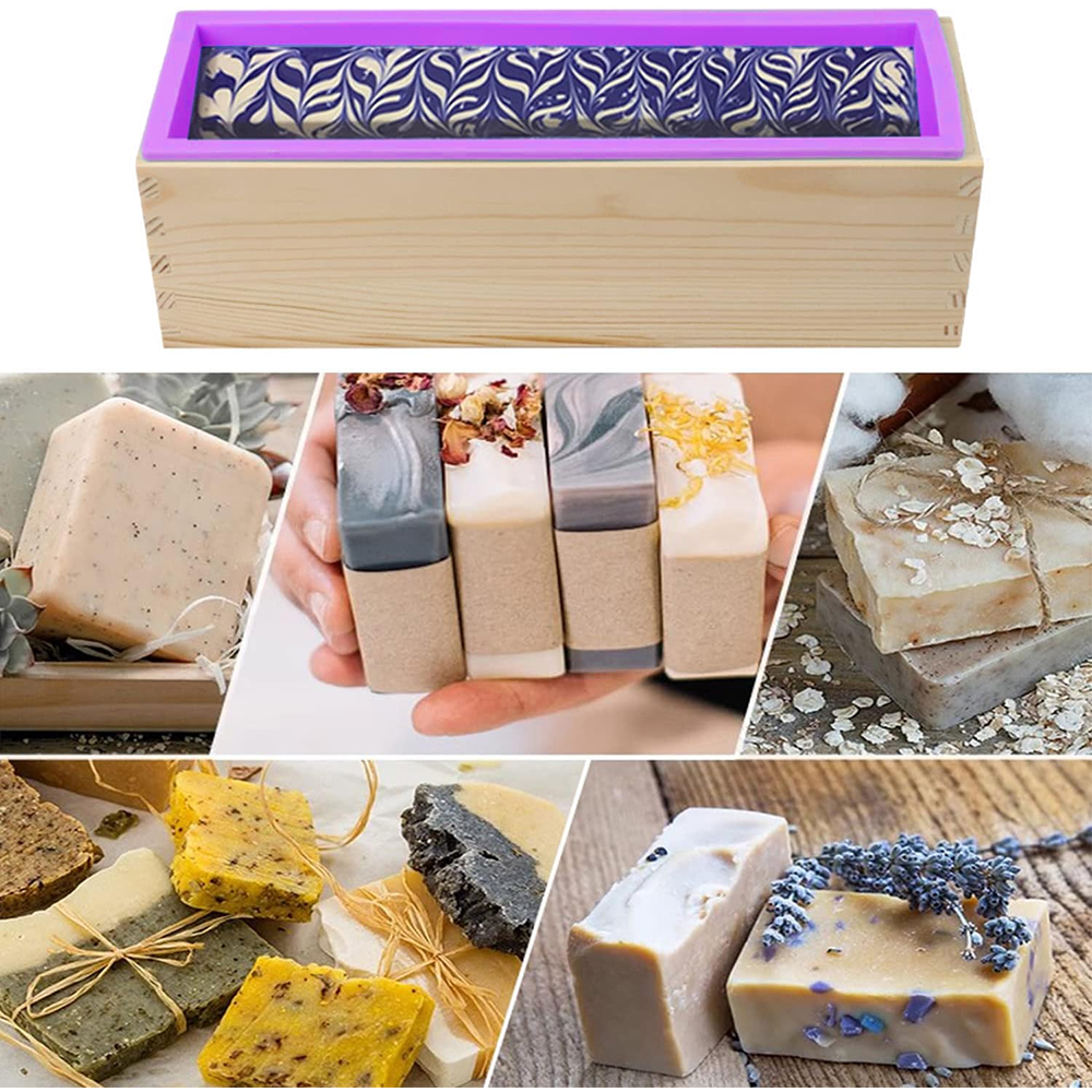 Rectangle Wooden Box Soap Mold - Soap Making Books のレビューと価格