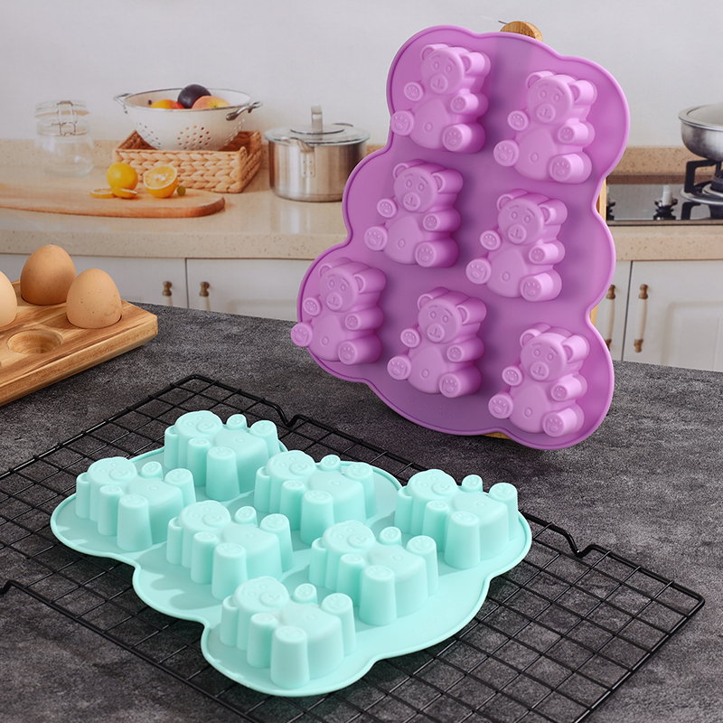 Silicone Gummy Bear Molds,Jell - Soap Making Tutorial のレビューと価格