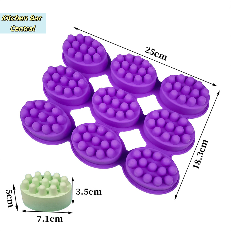 【3d Silicone Soap Mold Massage - Soap Making Lye のレビューと価格