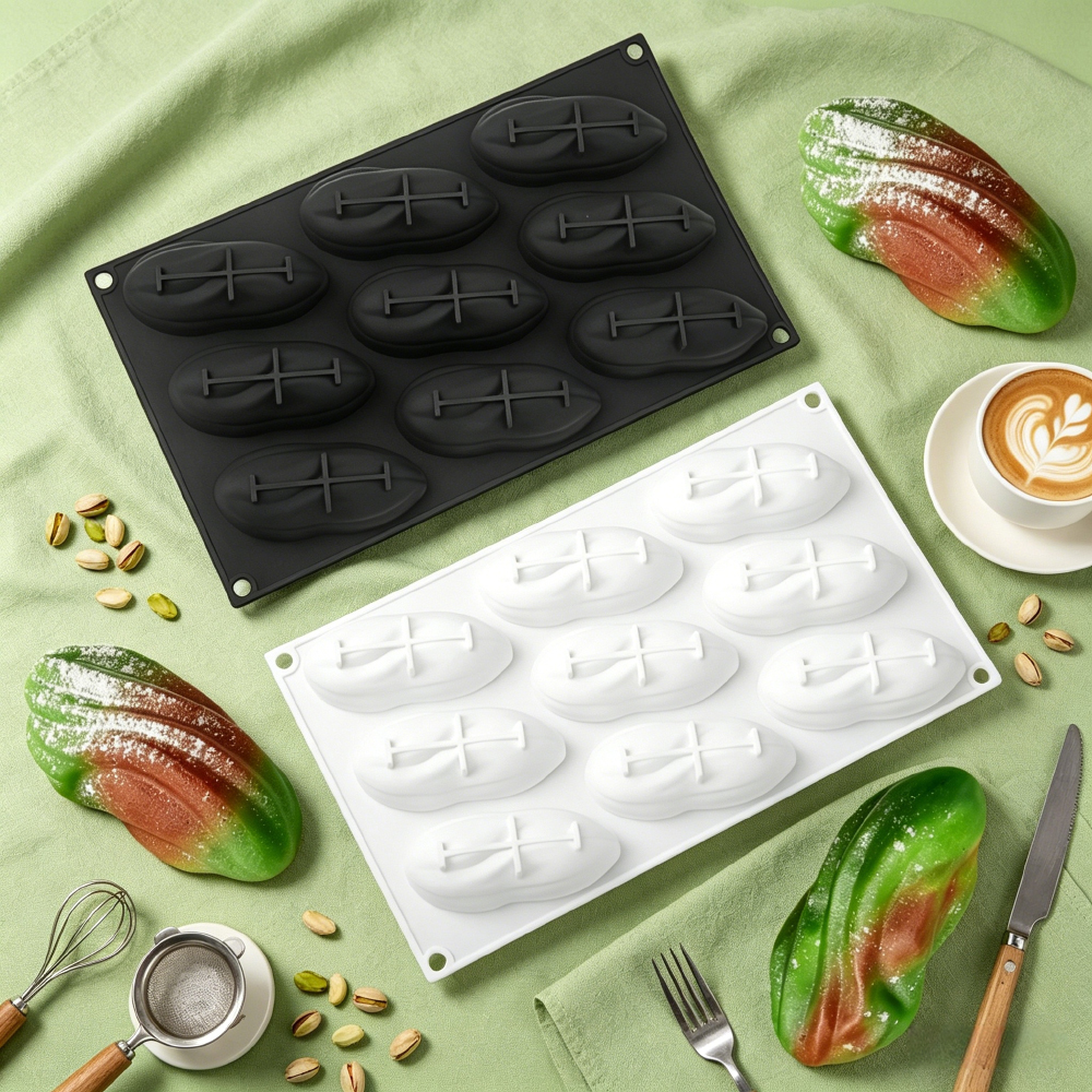 4 or 9-Cavity Pistachio Silico - Soap Making Dish のレビューと価格