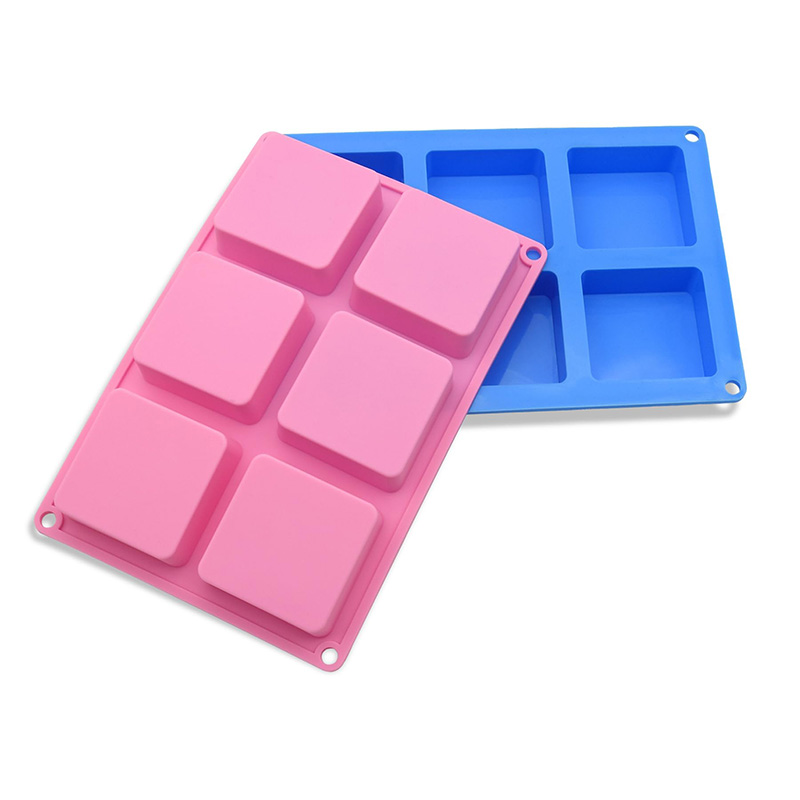 Square Soap Molds 6-Cavity Non - Soap Making Dish のレビューと価格