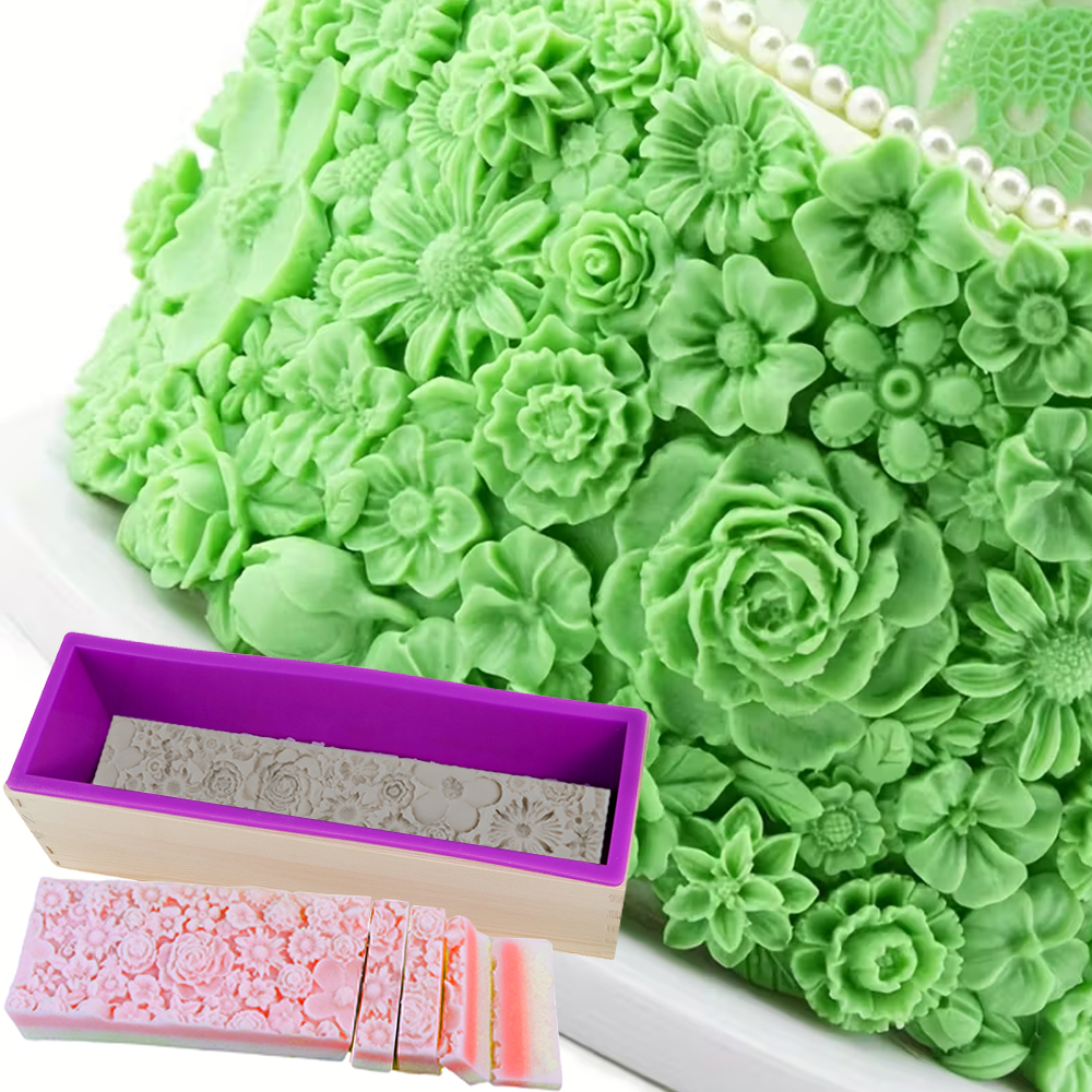 Silicone Wooden Box Soap Mold  - Soap Making Books のレビューと価格