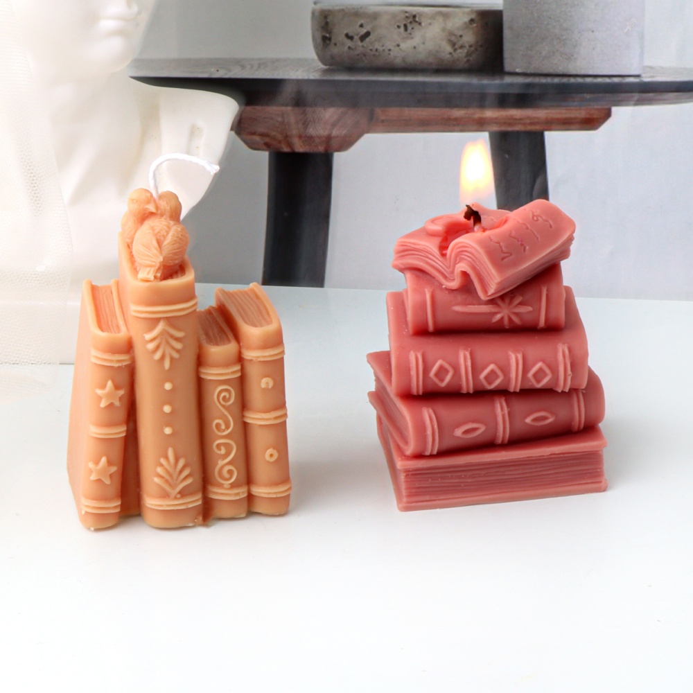 3D Books Silicone Candle Molds - Soap Making Books のレビューと価格