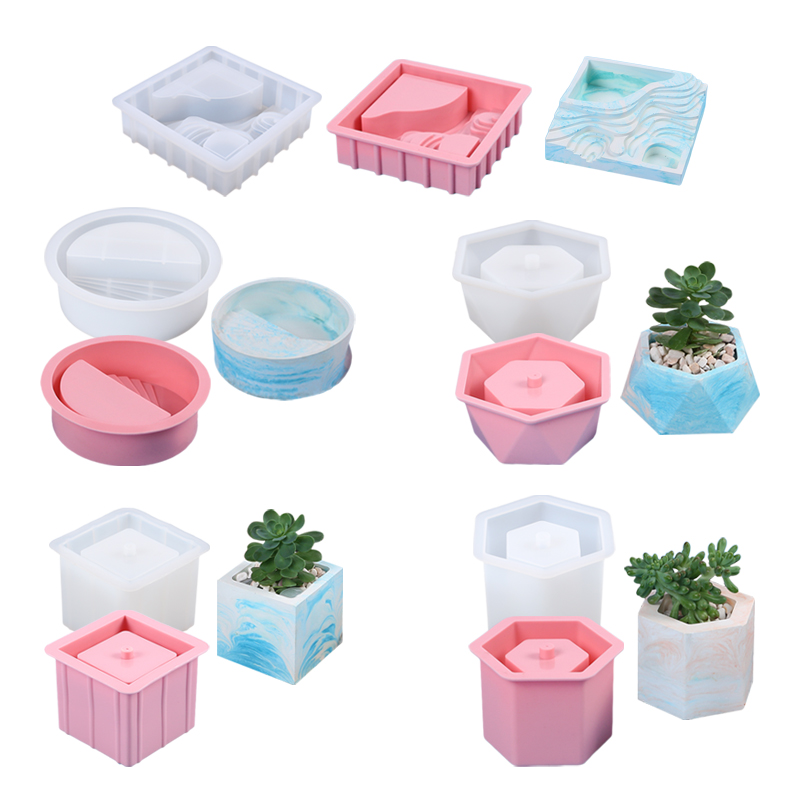 Succulent Flowerpot Silicone M - Soap Making Pot のレビューと価格