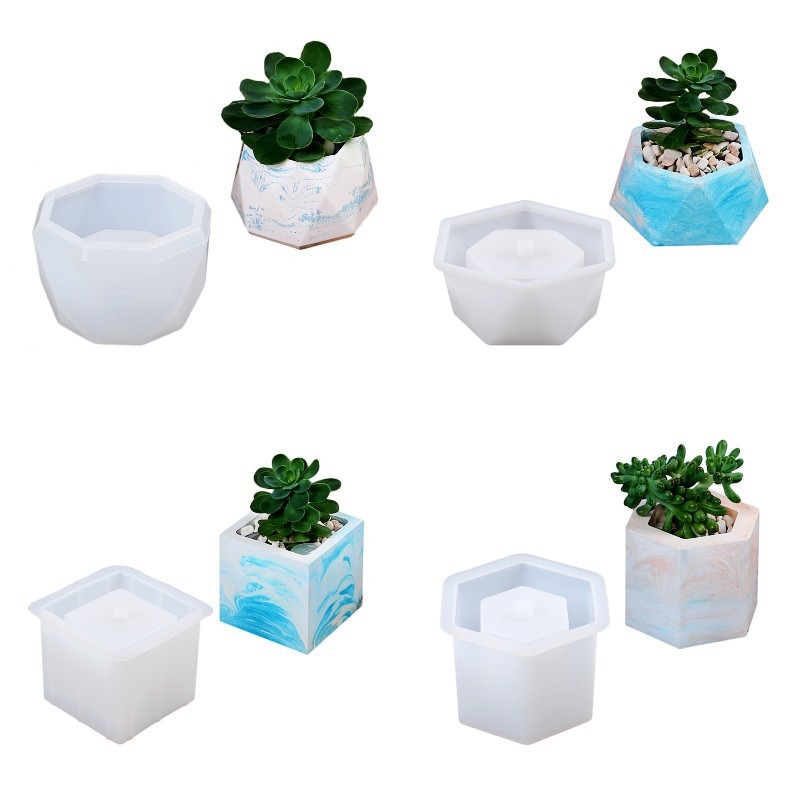 Succulent Flowerpot Silicone M - Soap Making Pot のレビューと価格
