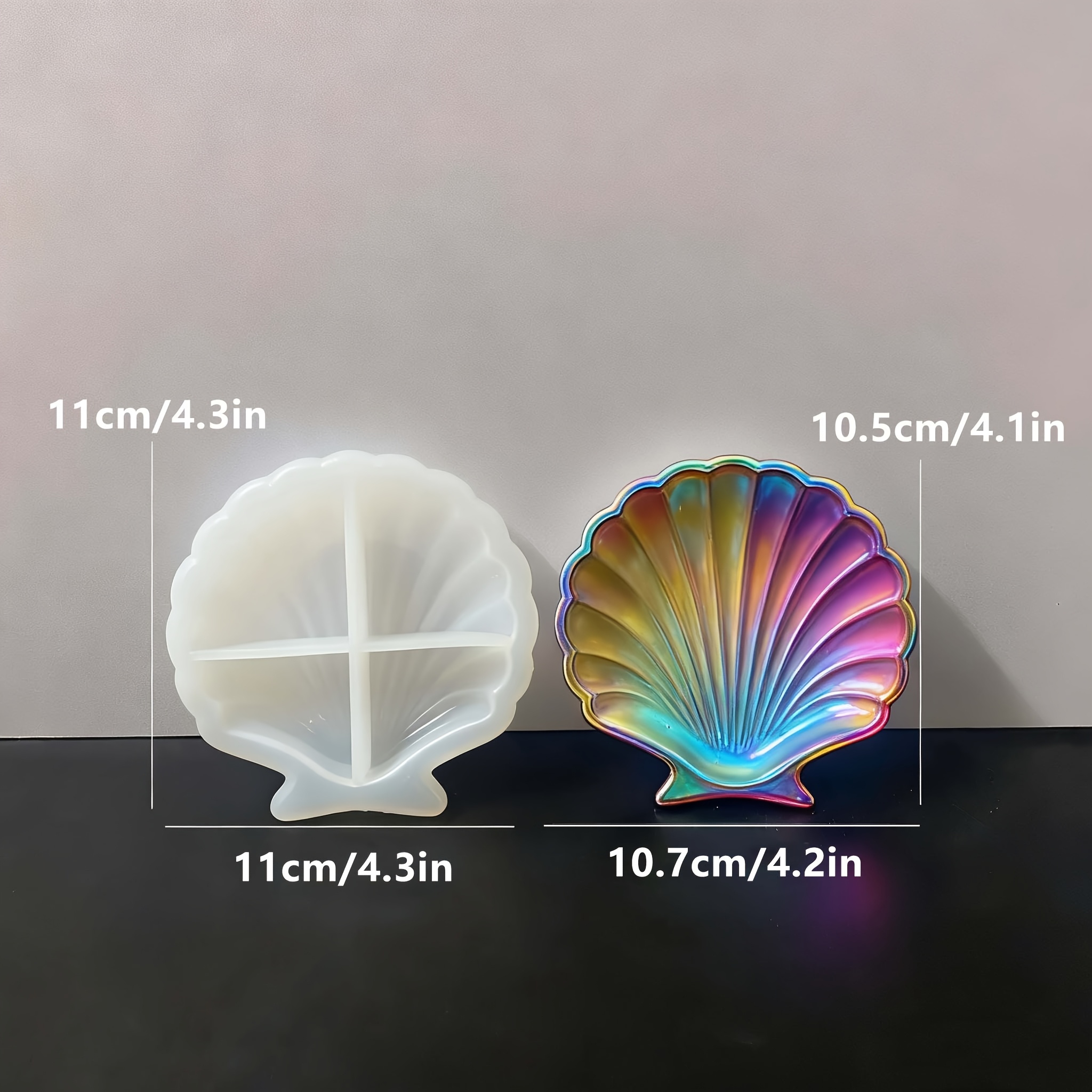 1 piece of silicone shell resi - Soap Making Dish のレビューと価格