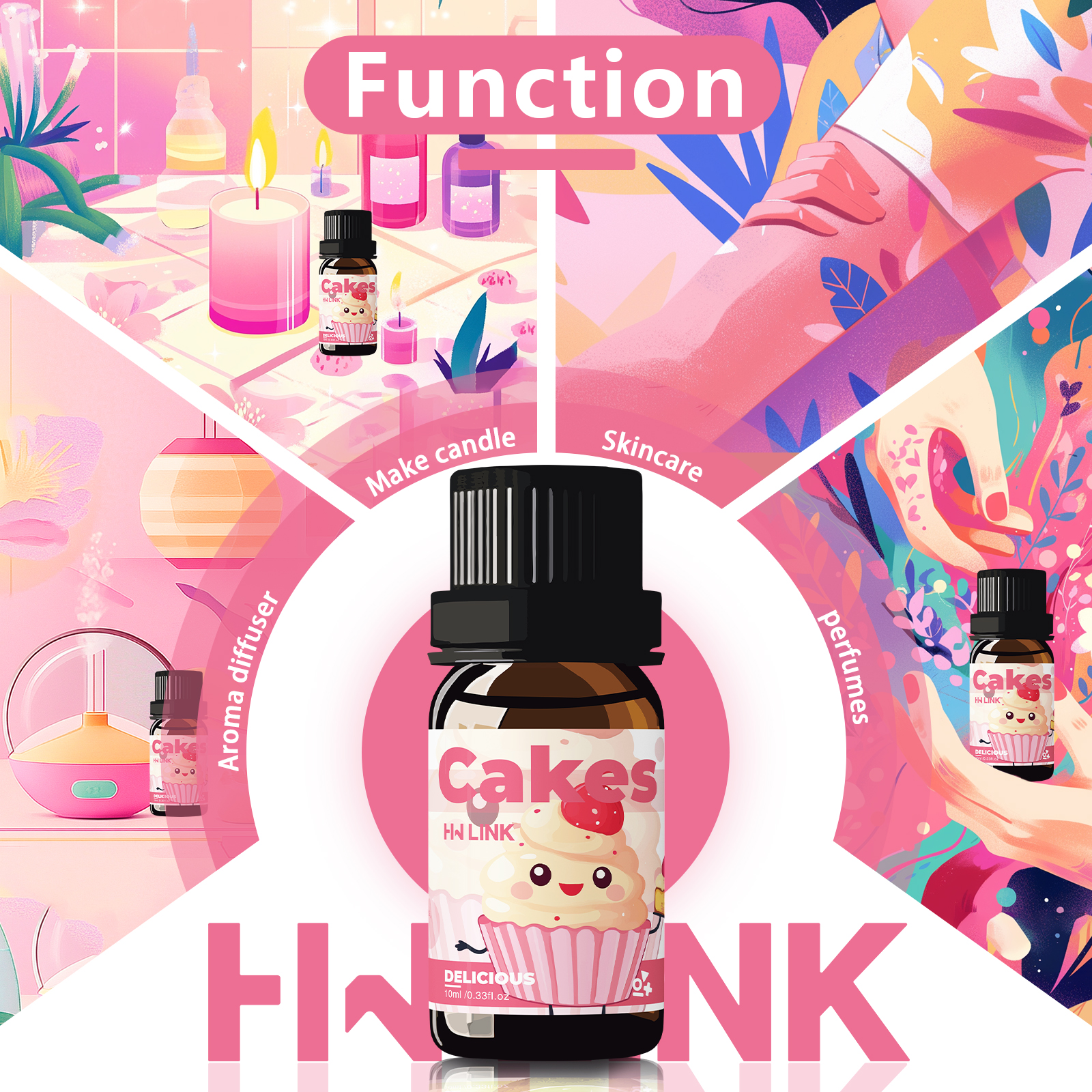 10ml Cakes Essential Oils Perf - Soap Making Fragrance Oil のレビューと価格