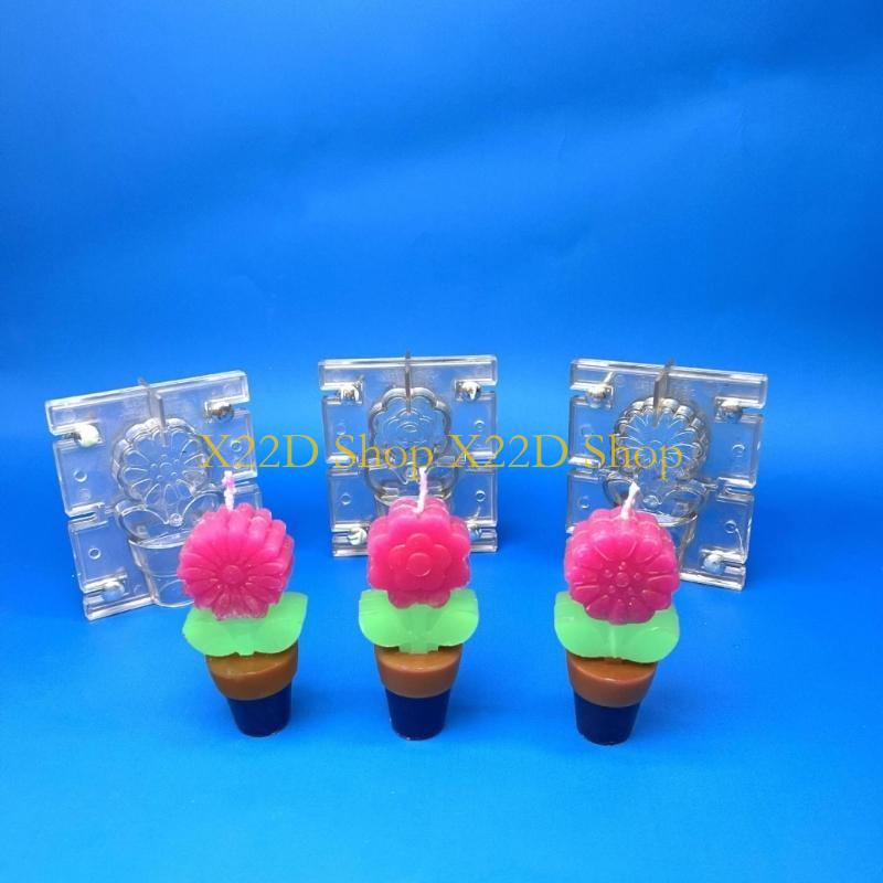 X22D Potted Plant Flower Mold  - Soap Making Pot のレビューと価格