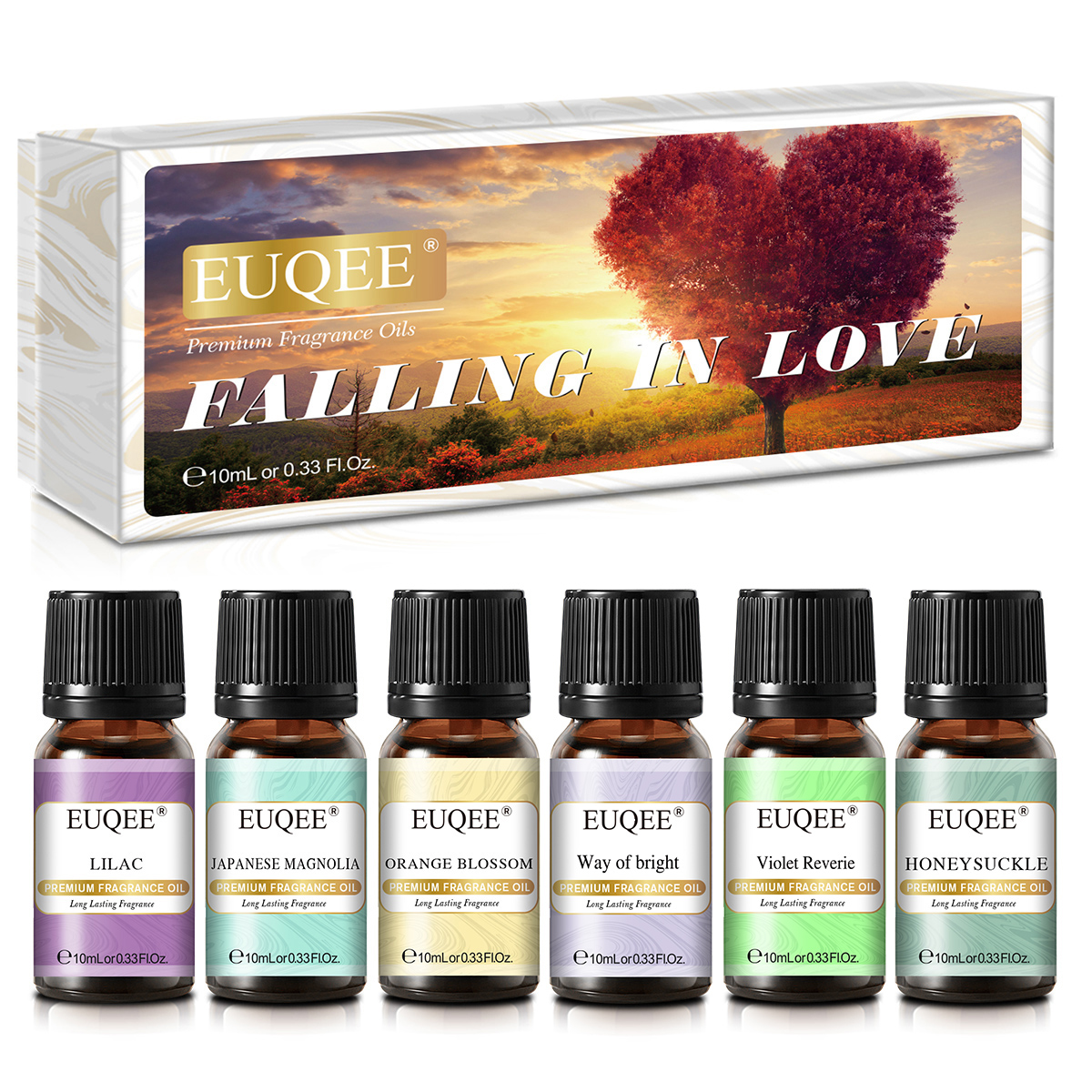 EUQEE 6pcs Fragrance Oils Set  - Soap Making Books のレビューと価格