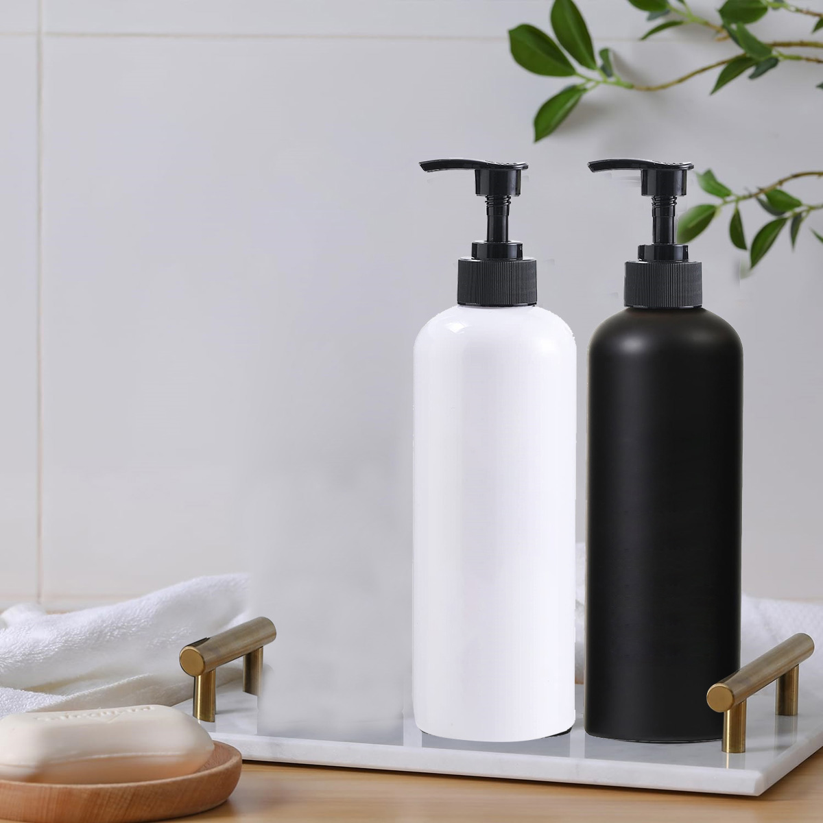 1PC 500ML Bamboo Plastic Pump  - Soap Making Pot のレビューと価格