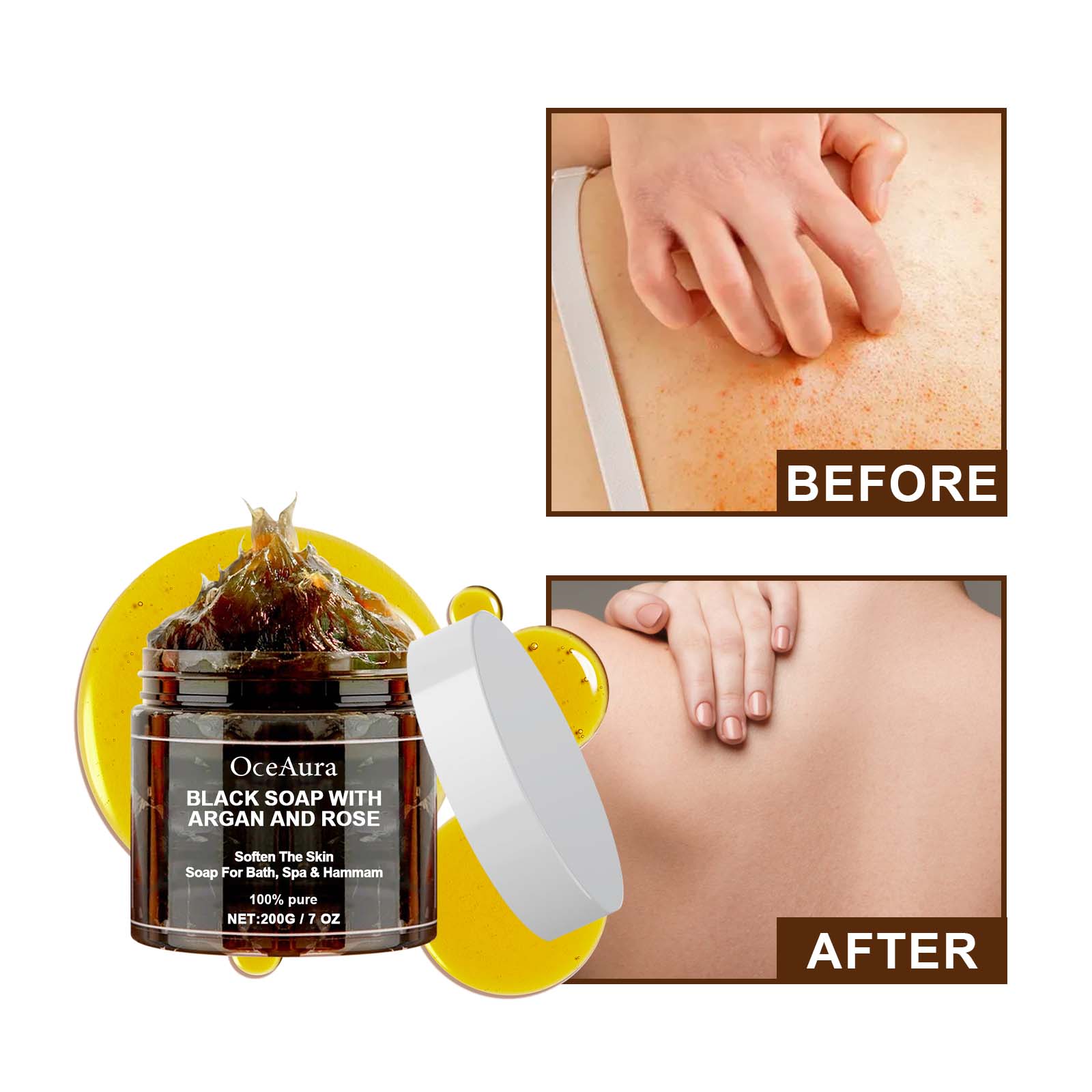 OCEAURA Black Soap With Argan  - Soap Making Fragrance Oil のレビューと価格