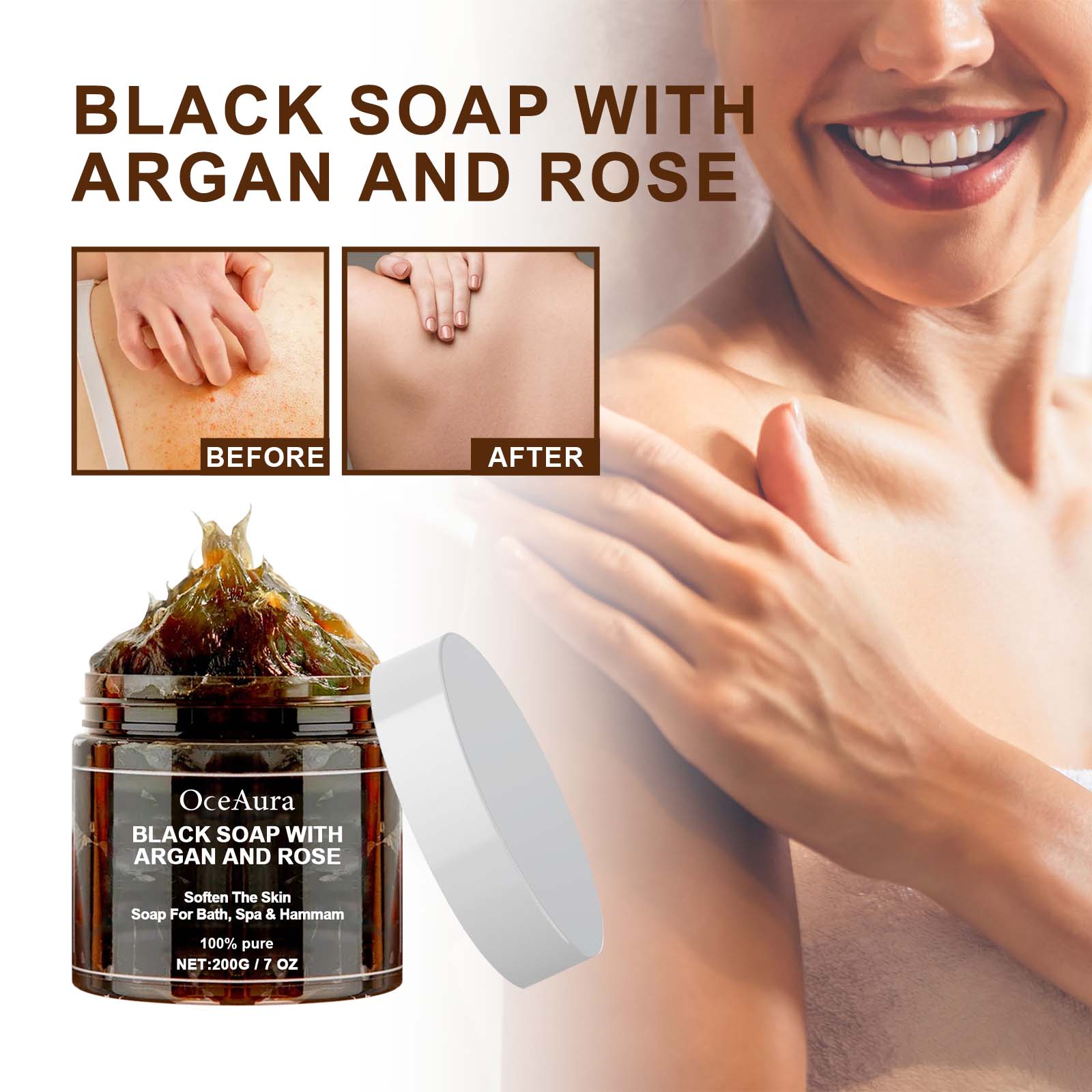 OCEAURA Black Soap With Argan  - Soap Making Fragrance Oil のレビューと価格