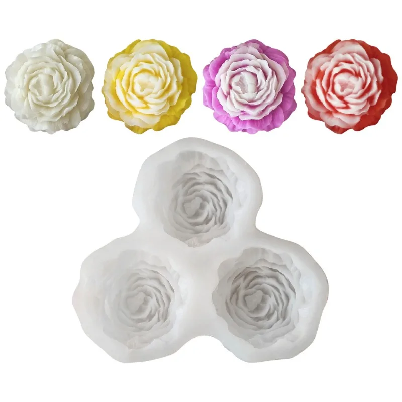 Peony Flower Candle Silicone M - Soap Making Tutorial のレビューと価格